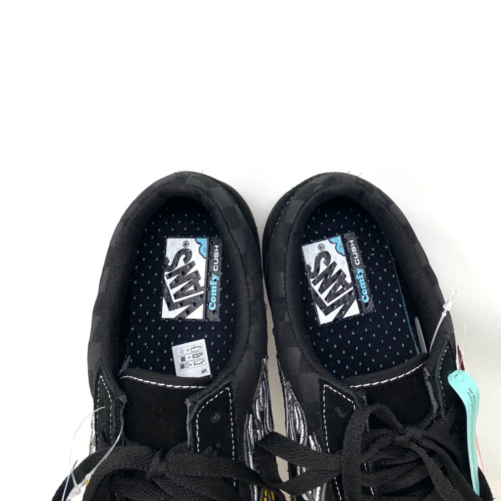 💖MEGA SALE💖VANS Old Skool Comfycush Black Women Suede Canvas VN0A5DYC8VV - Picture 4 of 12